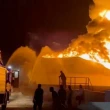 السورية للبترول: حريق خط غاز الجبسة ناتج عن عمل تخريبي
