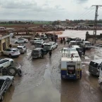 توقف مؤقت لحركة العبور عبر منفذ البوكمال الحدودي