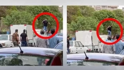 الانفلات الامني في دمشق في وضح النهار واطلاق رصاص عشوائي من مدنيين
