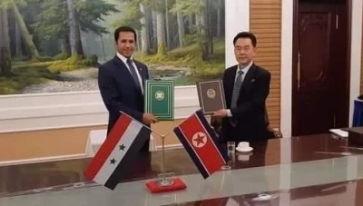 سورية وكو.ريا الديمقراطية توقعان اتفاقاً ومذكرة تفاهم