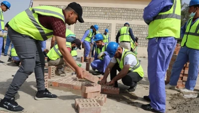 افتتاح دورات مجانية لقطاع التشييد والبناء