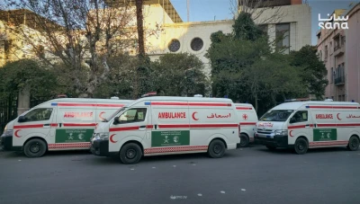 تعزيز منظومة الإسعاف بدعم دولي للقطاع الصحي السوري