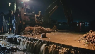 فرق الدفاع المدني السوري تتعامل مع 50 حالة ميدانية جراء المنخفضات الجوية