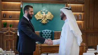 الرئيس أحمد الشرع يبحث مع محمد الشيباني فرص الاستثمار الإماراتي