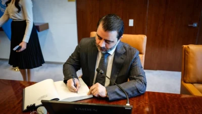 وزير الخارجية السوري أسعد الشيباني يلتقي الأمين العام للأمم المتحدة: دعم لرفع العقوبات وتعزيز التعاون الدولي