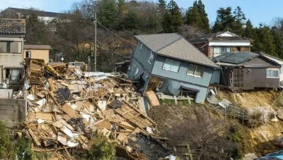 زلزال اليابان يحرك الأرض 1.3 متر نحو الغرب