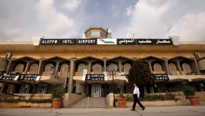 وزارة النقـل السورية تسـتلم المـهبـط الجـديد لمطـار حلب الدولي