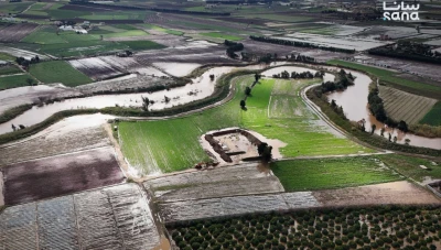 هطولات مطرية غزيرة تنعش الموارد المائية في محافظة طرطوس