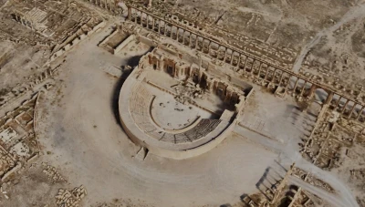 اتفاق جديد لترميم مدينة تدمر الأثرية وإطلاق توثيق رقمي للأضرار