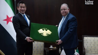 سوريا واليابان تبحثان آفاق تعاون اقتصادي ومالي جديد في دمشق