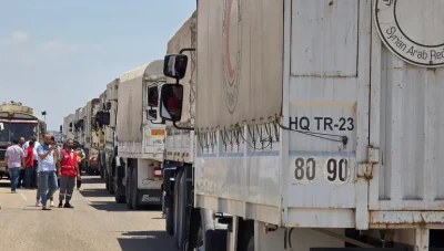 مساعدات إنسانية تصل إلى السويداء لدعم القطاعين الصحي والخدمي