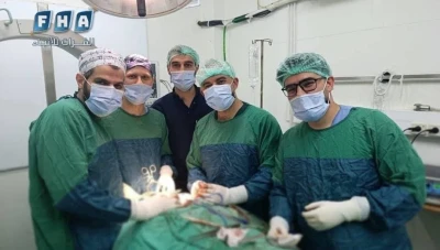 نجاح أول عملية تثبيت رقبي قذالي معقدة في مستشفى التل الوطني بريف دمشق
