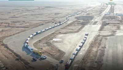 التنف يشهد دخول أول قوافل الفيول العراقي إلى سوريا