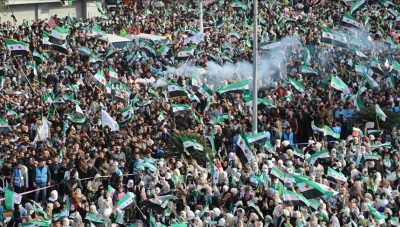 وفاة شاب خلال احتفالات التحرير بدمشق وسط ارتفاع الإصابات المسعفة