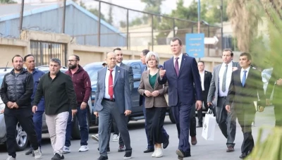 استقبال وزير الرياضة السوري لنظيره الروسي لتعزيز التعاون المشترك