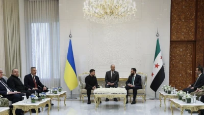 اجتماع دمشق الثلاثي يعزز التعاون الإقليمي.. أوكرانيا تؤكد أهمية أمن الممرات وسلاسل الإمداد