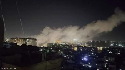 نفي إسرائيلي لأي علاقة بانفجار المزة في دمشق