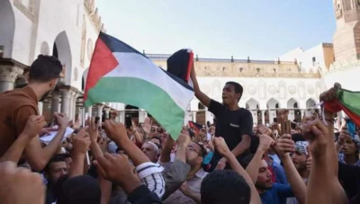 تضامن نشطاء مواقع التواصل مع تهنئة الأزهر بقدوم العام الجديد ودعوته لنصرة غزة