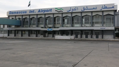 إجراءات فنية لإزالة مخلفات الحرب قرب مطار دمشق الدولي