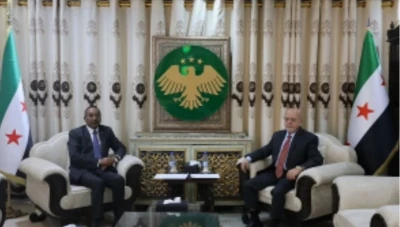 سوريا والصومال تبحثان تعزيز التعاون الاقتصادي والصناعي في دمشق