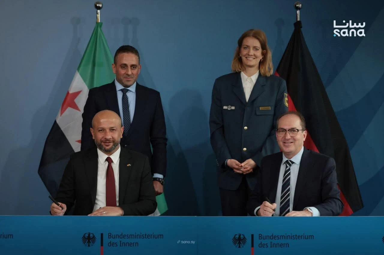 اتفاق سوري ألماني لتعزيز جاهزية الطوارئ ودعم إعادة بناء مراكز العمليات