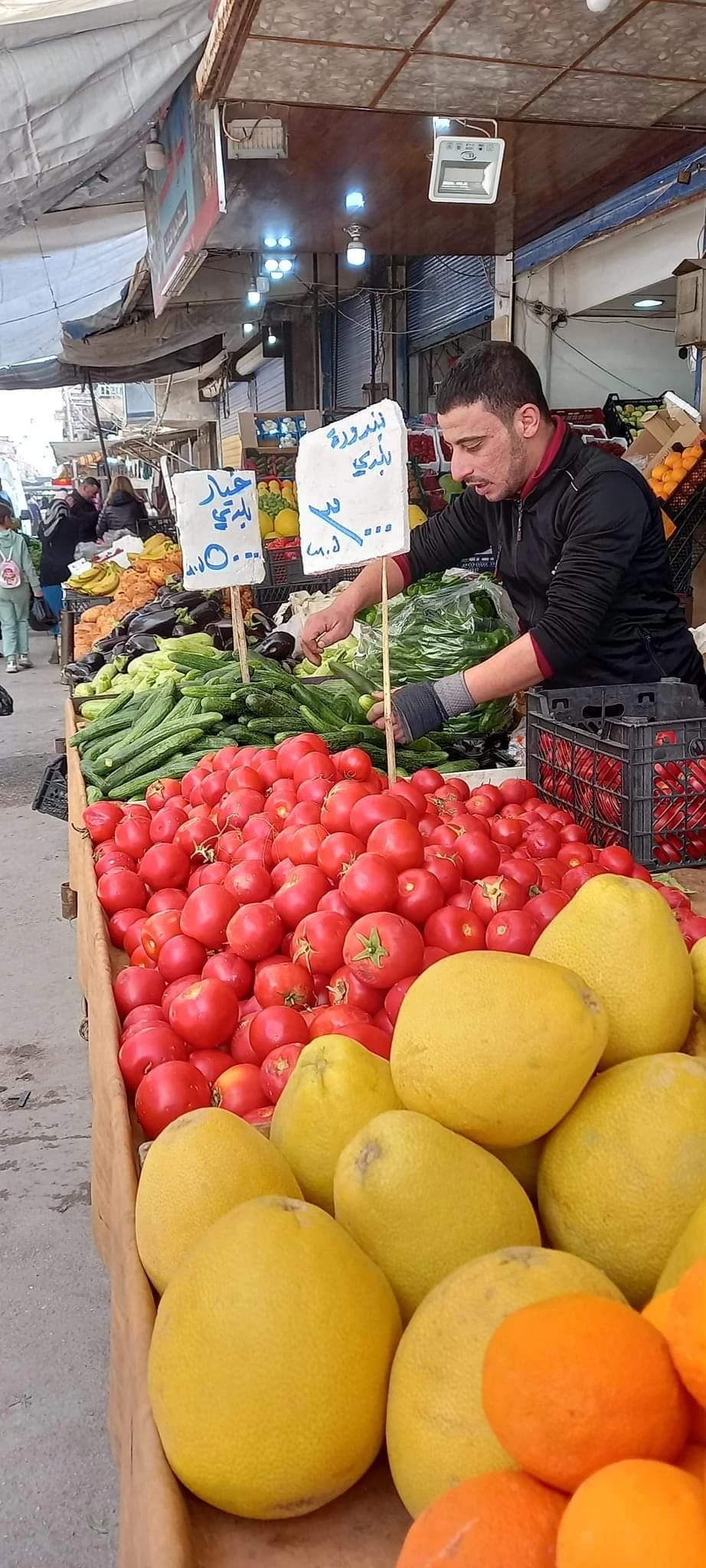 أسعار الخضار والفواكه في سوريا
