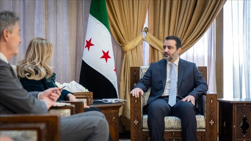 الشيباني يبحث مع وفد أوروبي توسيع التعاون الاقتصادي والاستثماري