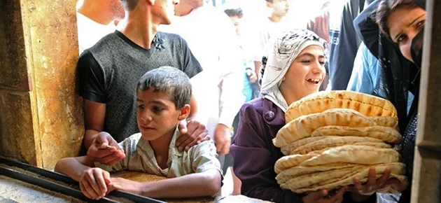 رغيف الخبز في سوريا أصبح غير صالح للاستهلاك البشري