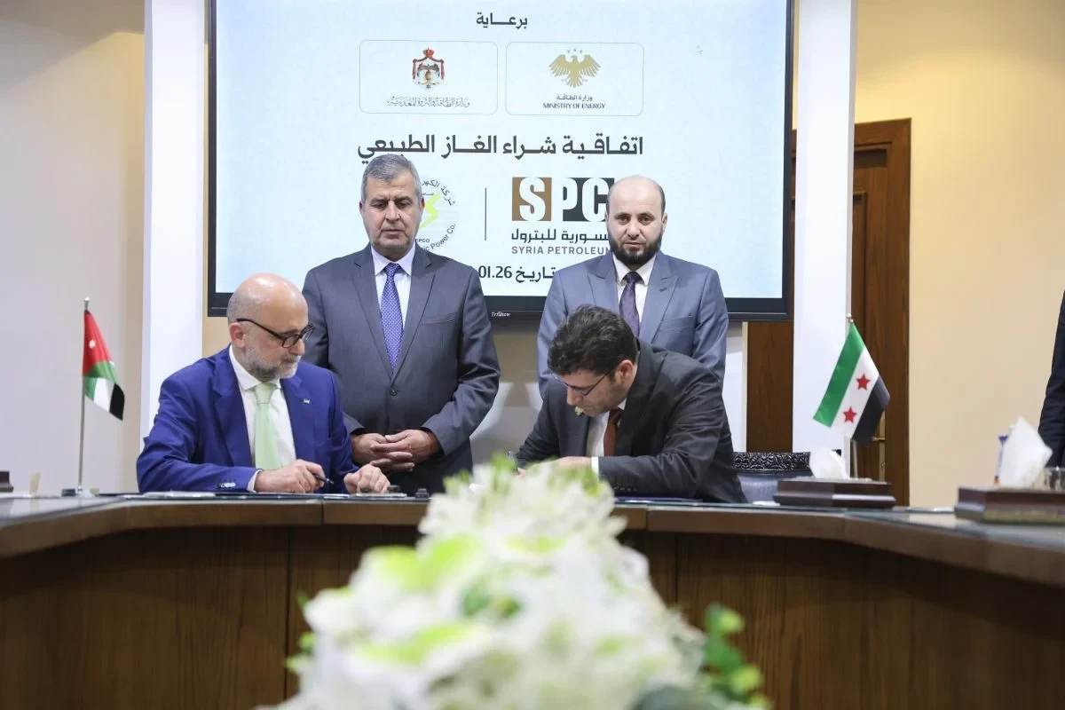 تفاصيل تعاون جديد بين الأردن وسوريا في مجال الطاقة