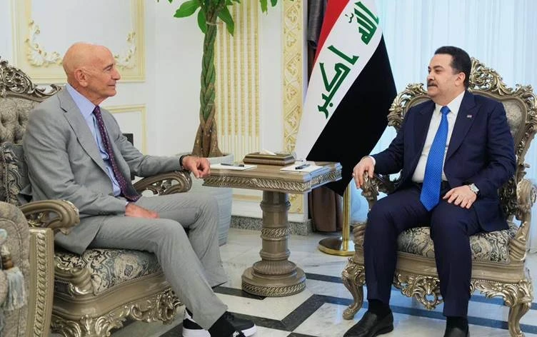 العراق وباراك يبحثان دعم استقرار سوريا وتعافيها الاقتصادي