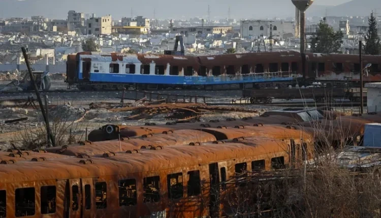 تحديث بنية السكك الحديدية لنقل الفوسفات في سوريا