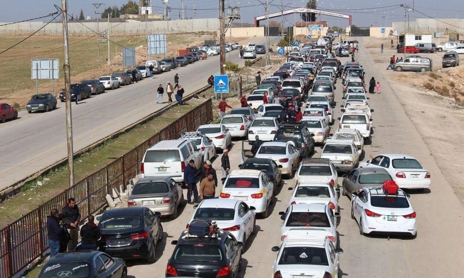 توسعة جديدة في معبر نصيب لرفع القدرة إلى 50 ألف مسافر يومياً