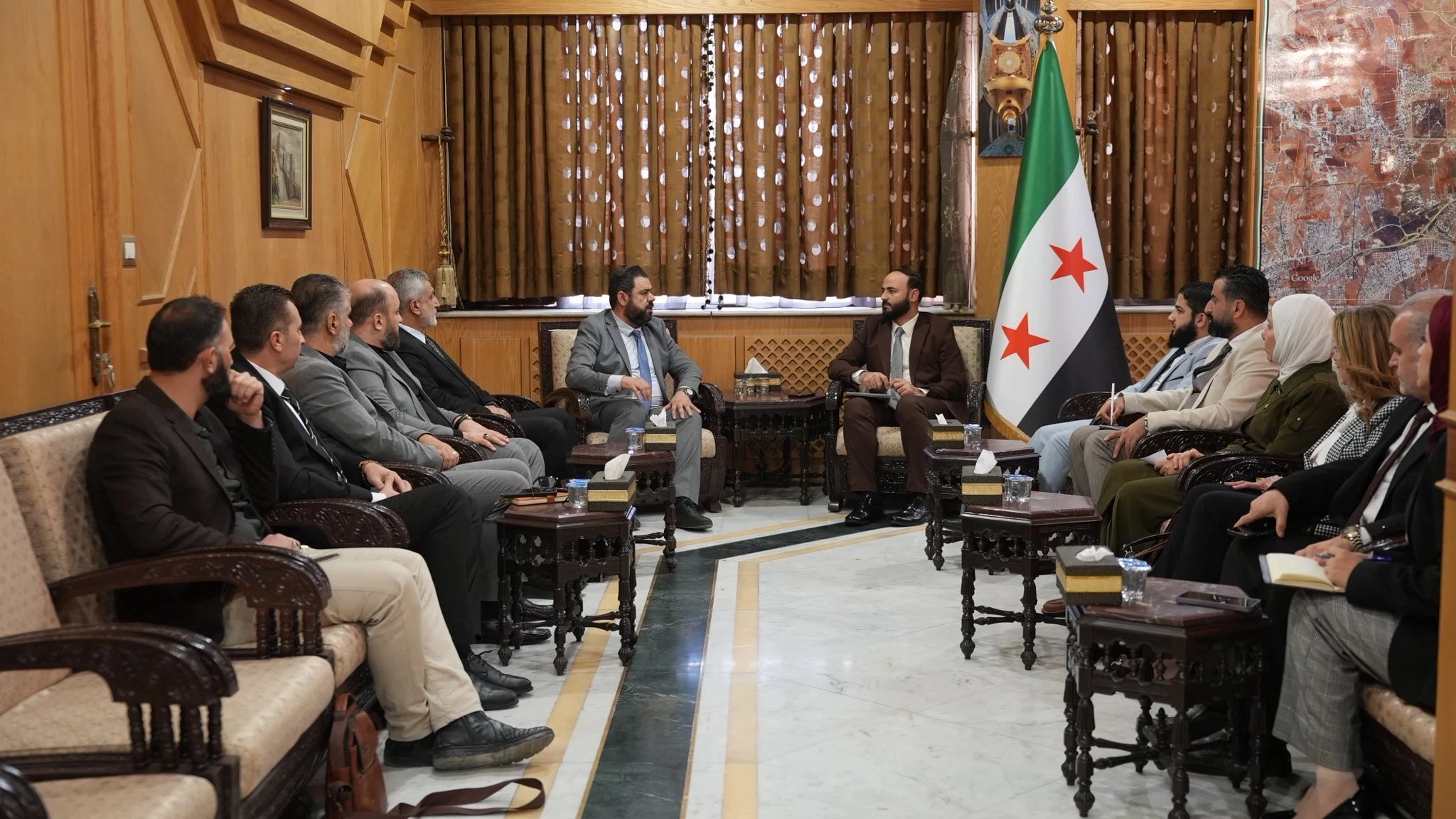 حلب تبحث تعزيز التعاون لمعالجة ملف المفقودين