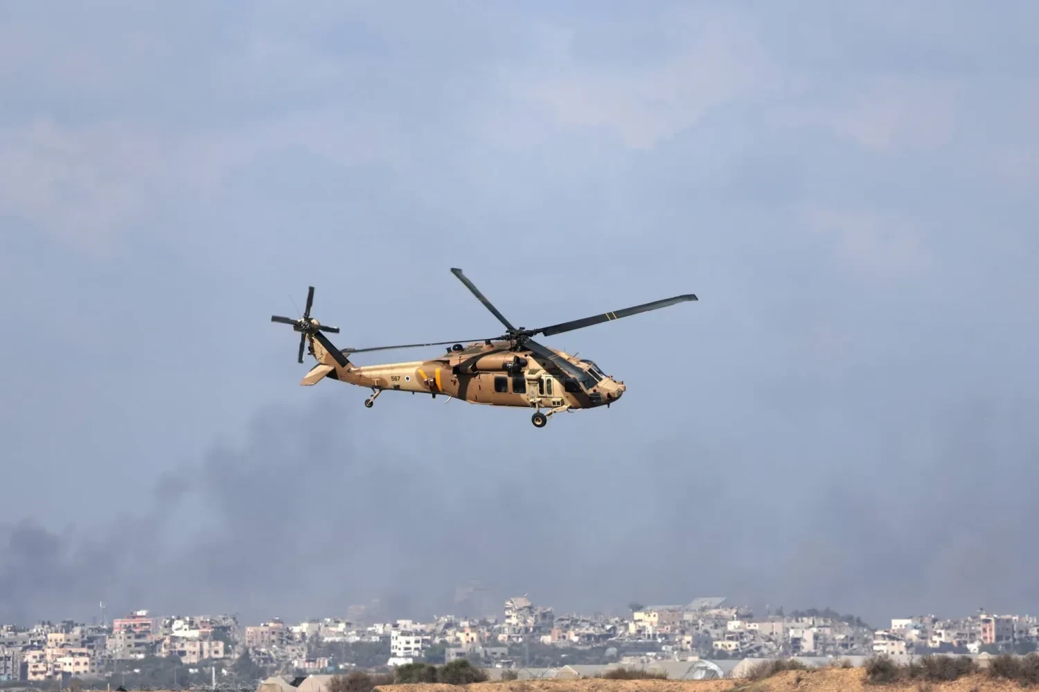 تحليق مروحيات إسرائيلية فوق السويداء ودعم جماعات انفصالية