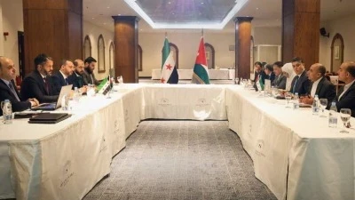 سوريا والأردن تبحثان توسيع التجارة وتسهيل عبور الشاحنات