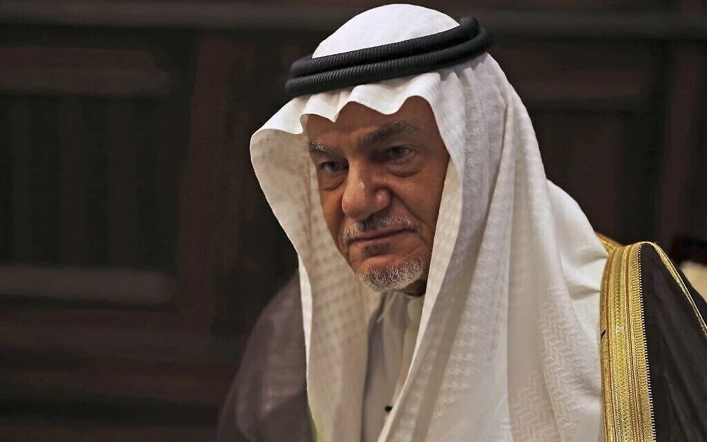 تركي الفيصل يكشف عن موقف السعودية تجاه التطبيع مع إسرائيل