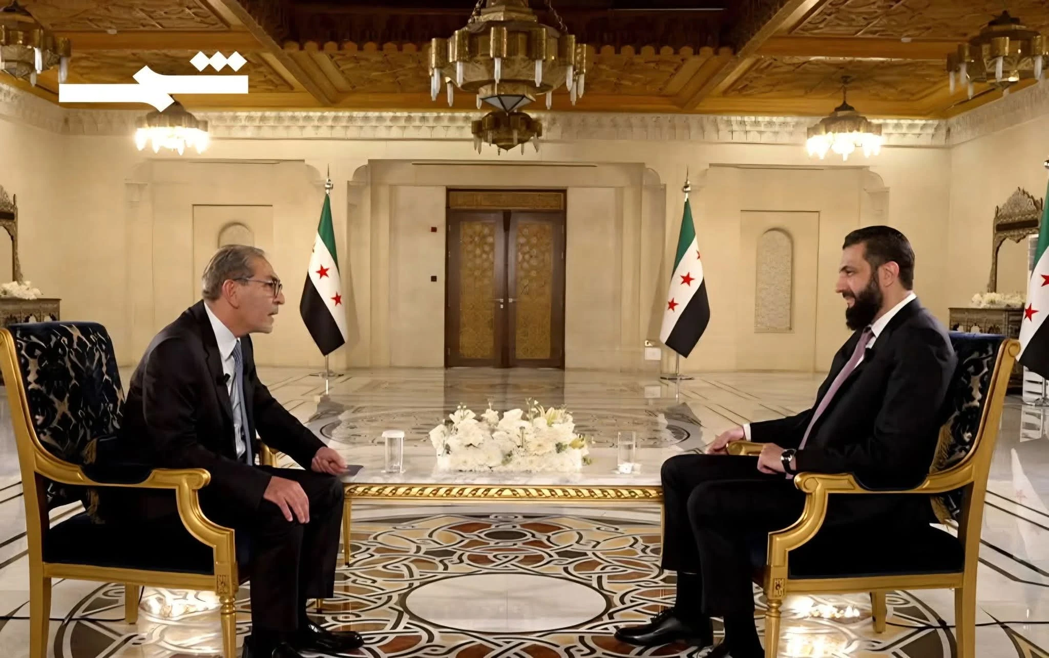 وزارة الإعلام توضح ملابسات لقاء الرئيس أحمد الشرع مع قناة شمس