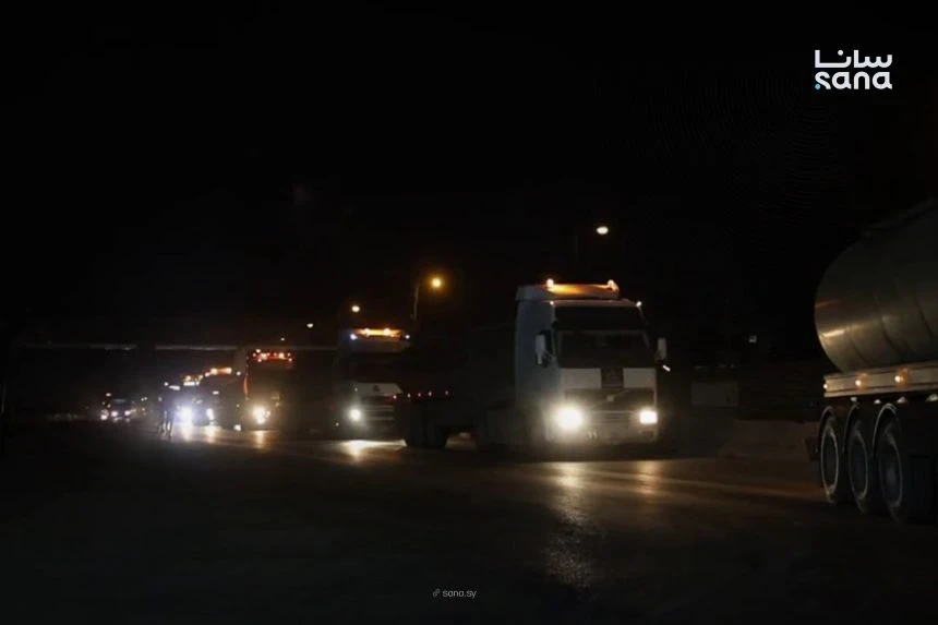 وصول أول دفعات نفط رميلان إلى حمص بعد اتفاق مع “قسد”