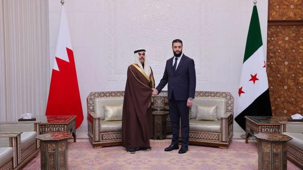 رئيـس جـهاز الأمـن البحـريـني ينقـل رسـالة دعـم من المـلك حمد بن عيسى إلى القـيادة السورية
