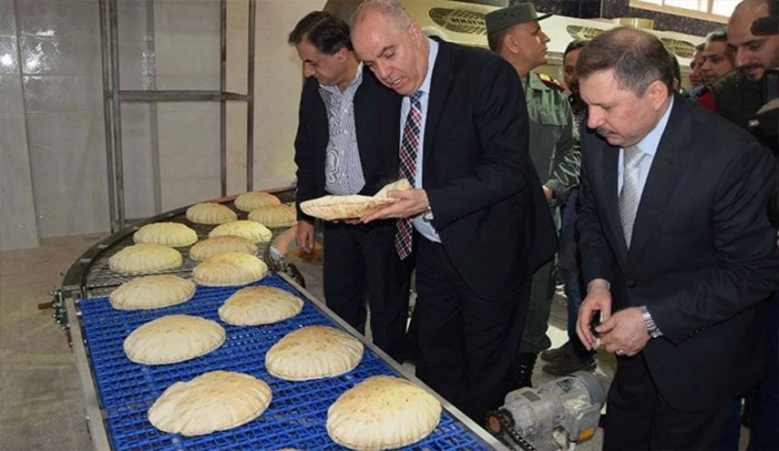 وزير التجارة يؤكد رغيف الخبز بسوريا من اجود أنواع الخبز التمويني