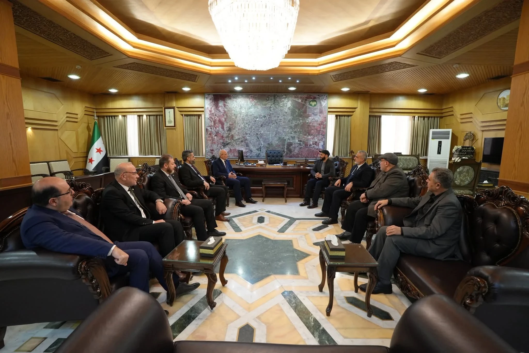 لقاء في حلب لبحث دور نقابة المحامين في مسار العدالة الانتقالية