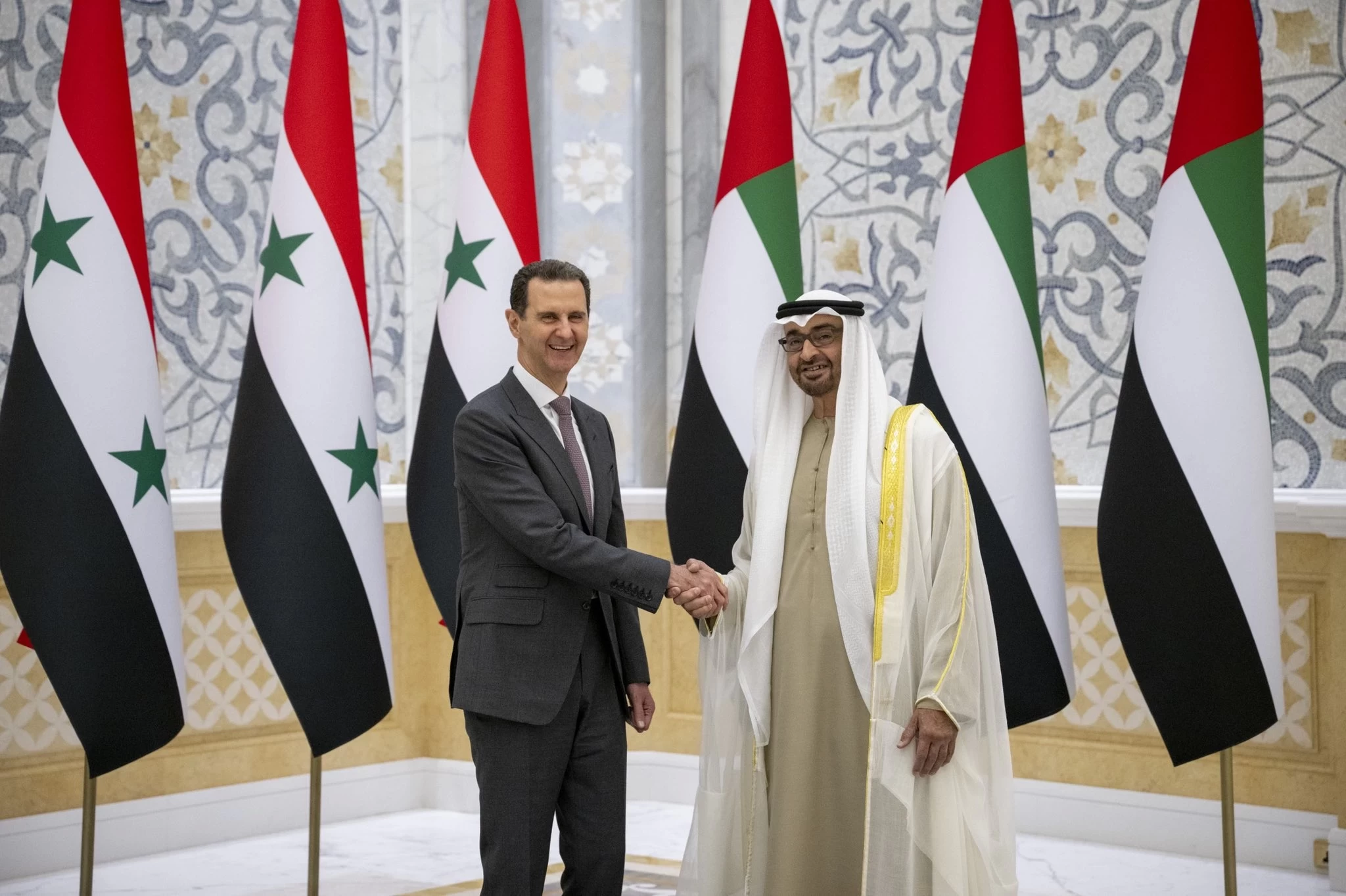 موقف الإمارات بشأن عودة سوريا