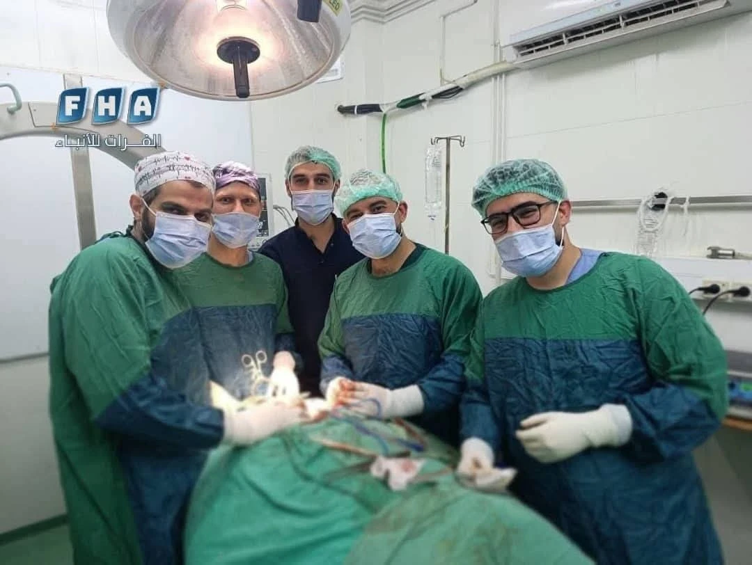 نجاح أول عملية تثبيت رقبي قذالي معقدة في مستشفى التل الوطني بريف دمشق