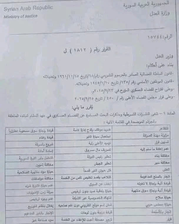 القضاء السوري يمحو آلاف الملفات ويعيد حقوق آلاف المواطنين