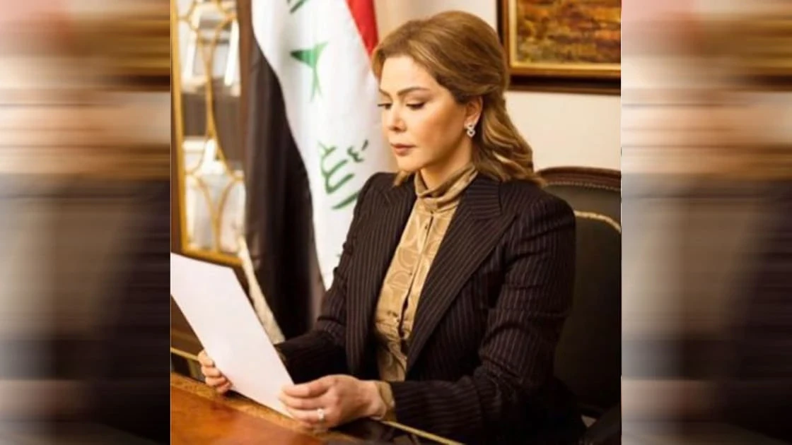 ابنة الرئيس العراقي الاسبق تنشر شهادة نسبها إلى الإمام علي بن أبي طالب على تويتر