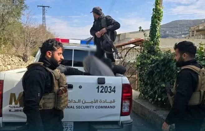 عملية أمنية في ريف مصياف تسفر عن توقيف مجموعة خارجة عن القانون