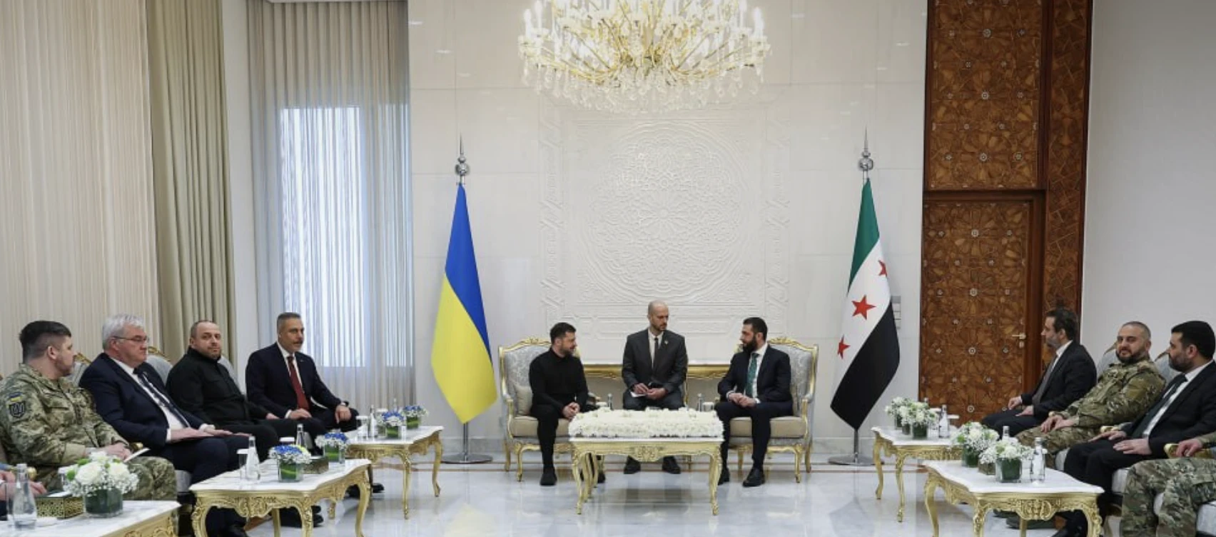 اجتماع دمشق الثلاثي يعزز التعاون الإقليمي.. أوكرانيا تؤكد أهمية أمن الممرات وسلاسل الإمداد