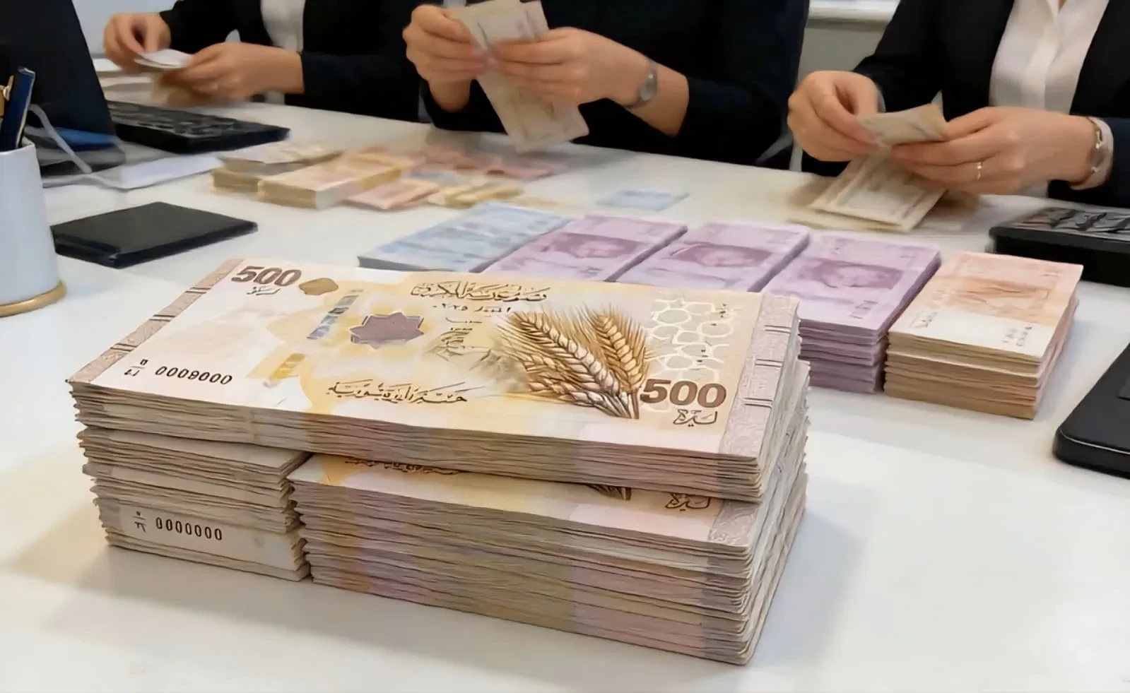 تحسن طفيف في سعر صرف الليرة السورية مقابل العملات الأجنبية صباح الثلاثاء