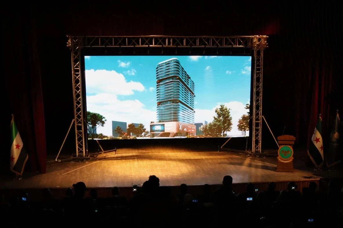 برج أعمال إدلب.. مشروع استثماري ضخم يعيد تشكيل المشهد الاقتصادي في المدينة