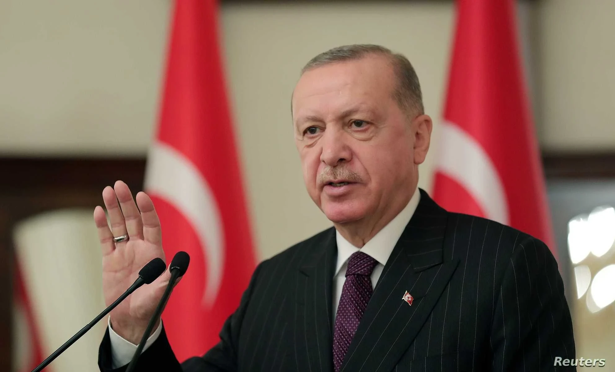 أردوغان: نسعى للسلام في سوريا وغزة ونعمل مع واشنطن وموسكو لاستقرار المنطقة